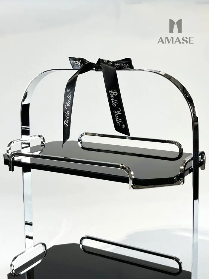 Khay đựng mỹ phẩm 2 tầng - Màu trắng – AMASE - Modern and Elegant Decor