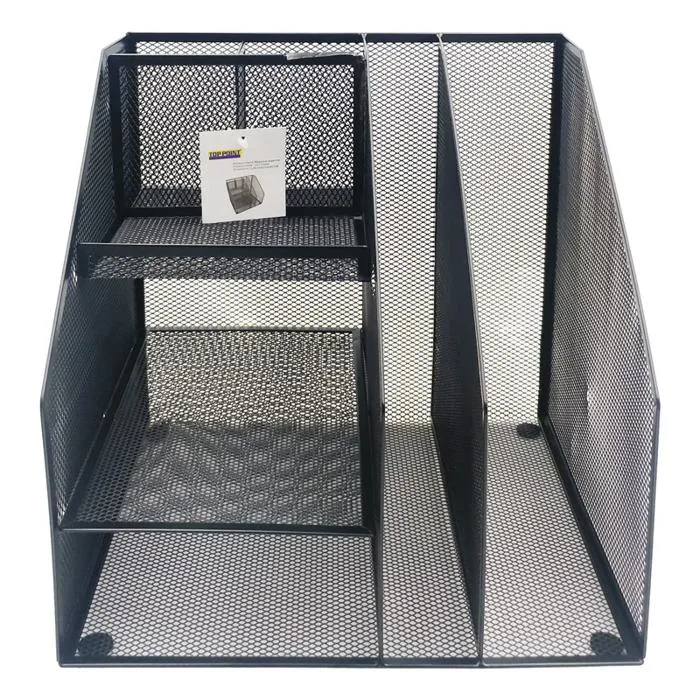 Khay Đựng Văn Phòng Phẩm - Toppoint HY17293A - Màu Đen - FAHASA.COM