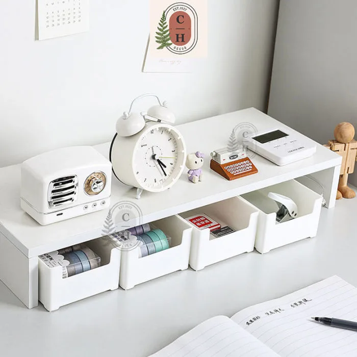 Khay Đựng Đồ Để Bàn, khay hộc bàn học đựng bút, khay hộp đựng mỹ phẩm trang  trí decor xếp chồng, khay hộp đa năng | Lazada Việt Nam
