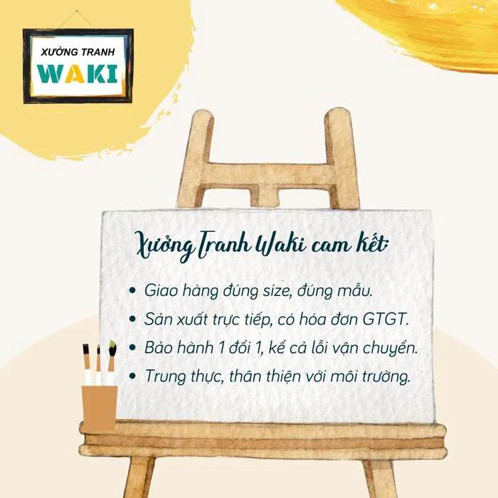 Tranh trang trí lớp học truyền cảm hứng học tập W2194 - ✅ Xưởng Tranh Waki