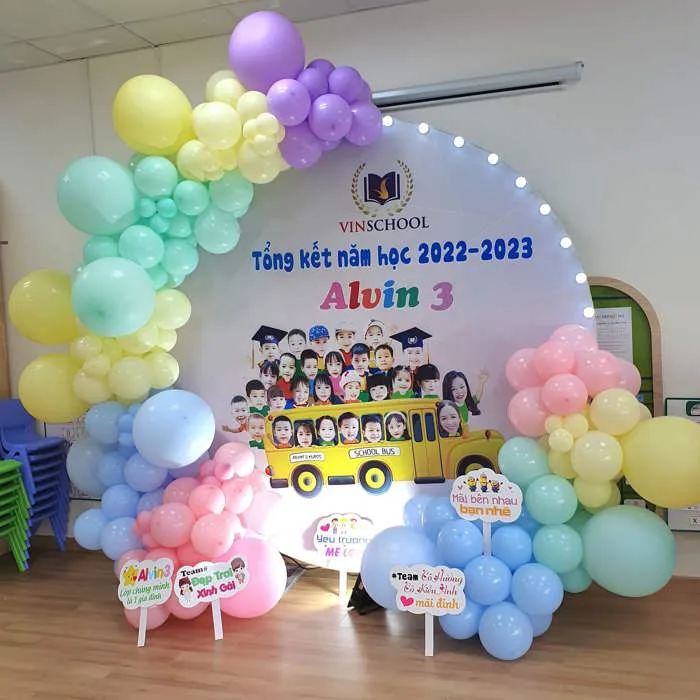 BÓNG BAY TRANG TRÍ LỚP HỌC TỔNG KẾT NĂM HỌC – Bóng Bay Trang Trí Sinh Nhật | Bóng Bay Trang Trí Phòng Cưới