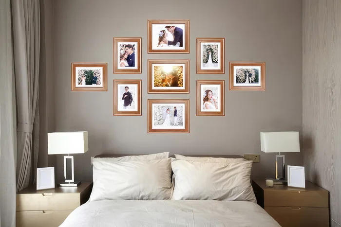 Hướng dẫn chọn Khung ảnh treo tường phòng ngủ - Rửa Ảnh Giá Rẻ | Ngầu Photo