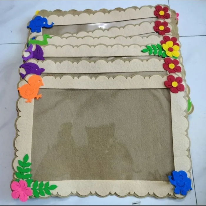 Khung sản phẩm A4 đựng tranh ảnh của bé góc sản phẩm của bé trang trí lớp  học