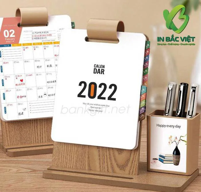 9+ Mẫu Lịch Để Bàn Đế Gỗ Độc Đáo Nhất. Click Xem Ngay!