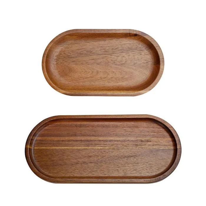 Khay gỗ, Lót Ly Gỗ Keo Nhiều Kích Thước - Nhật Minh Decor