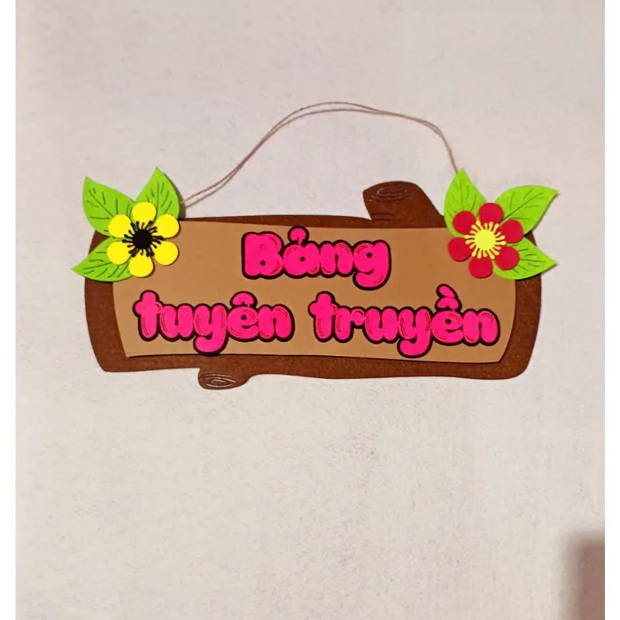 [MẪU MỚI 2026] Bảng tên góc tuyên truyền, bảng trang tin phụ huynh, trang trí lớp học mầm non