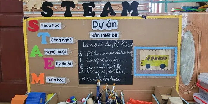 Dự án STEAM mầm non: Mục đích, đặc điểm và gợi ý dự án mẫu Dự án STEAM mầm non: Mục đích, đặc điểm và gợi ý dự án mẫu