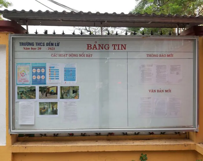 Trường THCS Đền Lừ trong ngày đầu đón học sinh trở lại nhà trường học tập sau thời gian nghỉ học để ... Trường THCS Đền Lừ trong ngày đầu đón học sinh trở lại nhà trường học tập sau thời gian nghỉ học để ...