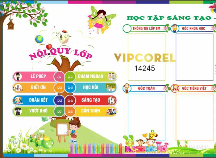 Mẫu bảng tin lớp học sáng tạo 2025 file corel | VIPcorel.com - Thư viện mẫu thiết kế đồ họa CorelDRAW (CDR). Mẫu bảng tin lớp học sáng tạo 2025 file corel | VIPcorel.com - Thư viện mẫu thiết kế đồ họa CorelDRAW (CDR).