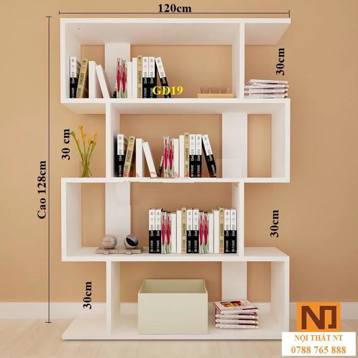 Các Mẫu Giá Sách Đẹp - Đồ gỗ nội thất NT giá sách gỗ công nghiệp Các Mẫu Giá Sách Đẹp - Đồ gỗ nội thất NT giá sách gỗ công nghiệp