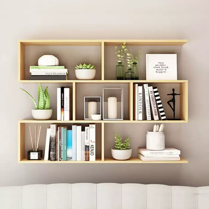 Kệ sách treo tường đẹp, kiểu dáng trẻ trung hiện đại - HPdecor Kệ sách treo tường đẹp, kiểu dáng trẻ trung hiện đại - HPdecor