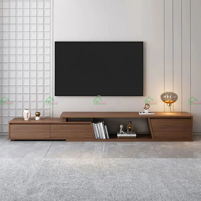 MẪU KỆ TIVI GỖ CÔNG NGHIỆP MDF MELAMINE VÂN GỖ HIỆN ĐẠI ĐẸP PK40