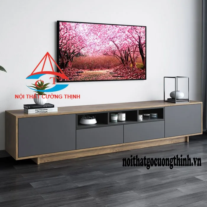 Các Mẫu Kệ Tivi Đẹp Đơn Giản Bằng Gỗ Công Nghiệp Kiểu Hiện Đại