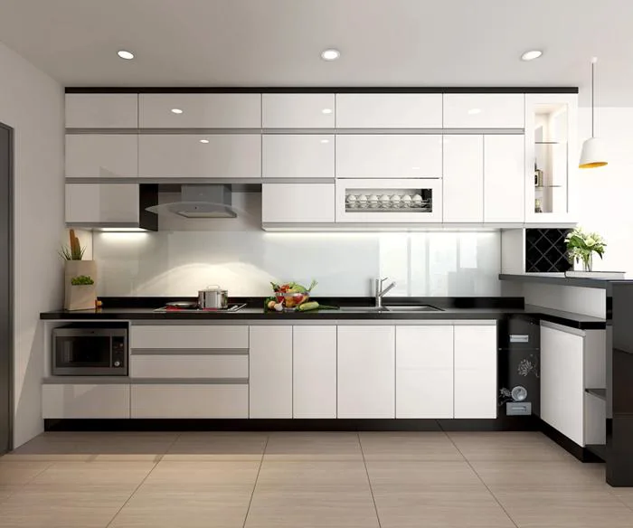 Tủ Bếp Đẹp Thiết Kế Hiện Đại Sang Trọng - TB 02 Tủ Bếp Đẹp Thiết Kế Hiện Đại Sang Trọng - TB 02