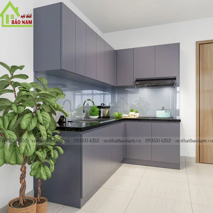 TỦ BẾP GỖ ĐẸP HIỆN ĐẠI TB20 TỦ BẾP GỖ ĐẸP HIỆN ĐẠI TB20