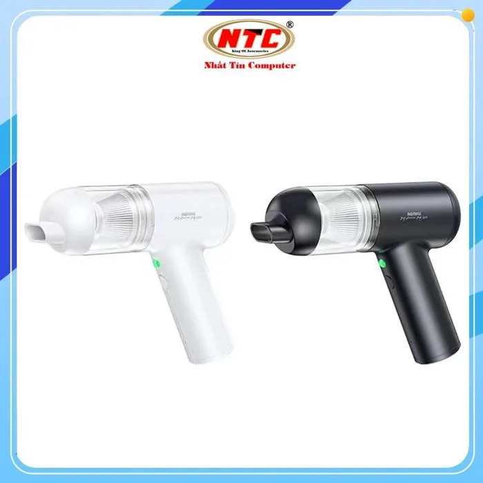 Máy Hút Bụi cầm tay Mini không dây Remax XC-2 dùng cho Ô tô, Bàn làm việc  (Trắng) Nhất Tín Computer