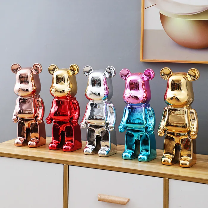 Mô Hình Ống Tiết Kiệm Bearbrick Gradient Trang Trí