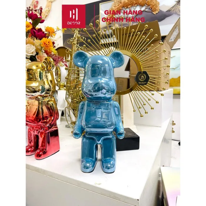 GẤU BEARBRICK 28CM và 35CM Mạ Điện , Ống Heo Tiết Kiệm Tượng Gấu Mô Hình  Bearbrick Decor Nhà Cửa, Quà Tặng - HDECOR | Shopee Việt Nam