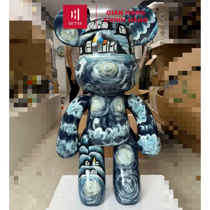 SIZE 80CM] Mô Hình GẤU BEARBRICK TEDDY DECOR sang trảnh, Ống Heo Tiết Kiệm  , Quà Tặng Cao Cấp - HDECOR | Shopee Việt Nam