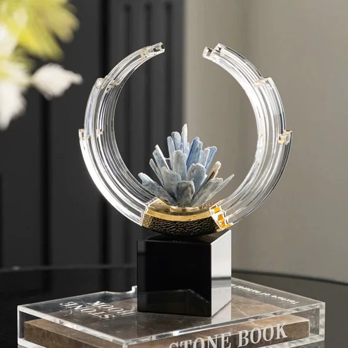 Mô Hình Decor Vầng Trăng Tinh Thể Tác Phẩm Nghệ Thuật Độc Đáo Mô Hình Decor Vầng Trăng Tinh Thể Tác Phẩm Nghệ Thuật Độc Đáo