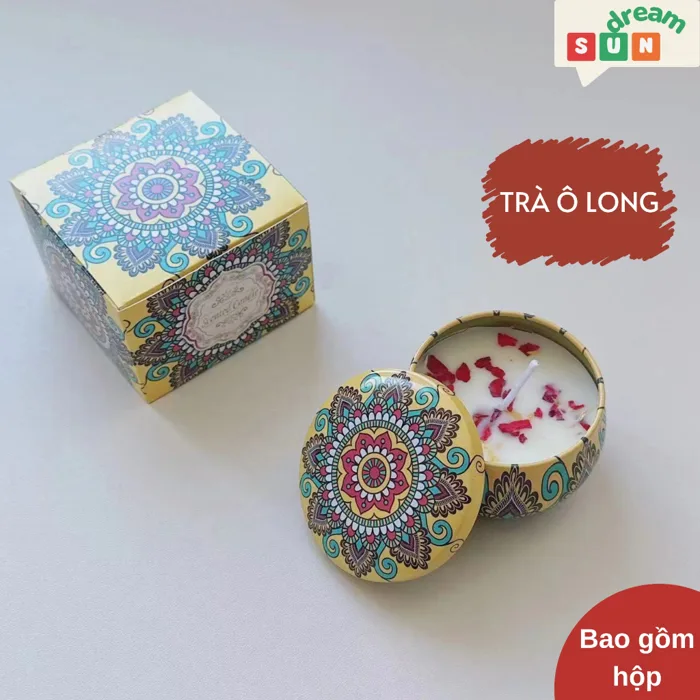 [15 Hương] Nến Thơm Mini Thơm Phòng, Nến Thơm Handmade Giúp Thư Giãn Và  Decor Trang Trí Cho Không Gian Lãng Mạn