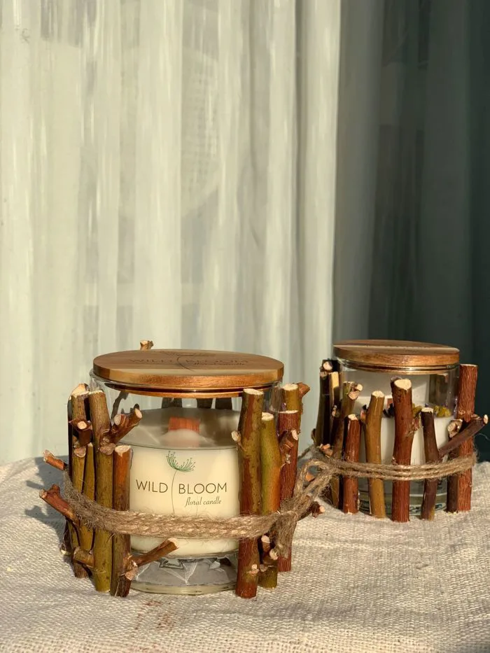 Nến decor Wild&Free -M- trang trí cành cây
