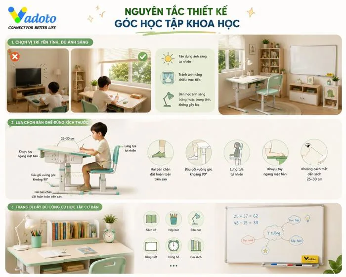 Góc học tập tại nhà cho học sinh cấp 1 | Con tập trung, yêu thích học, đạt điểm cao Góc học tập tại nhà cho học sinh cấp 1 | Con tập trung, yêu thích học, đạt điểm cao