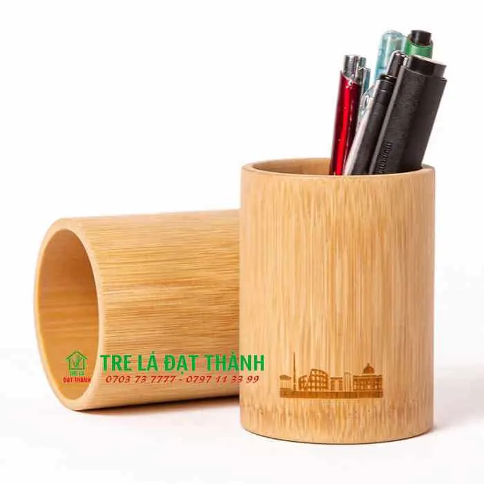 Xưởng Bán Ống Đựng Bút Bằng Tre Giá Rẻ Theo Yêu Cầu