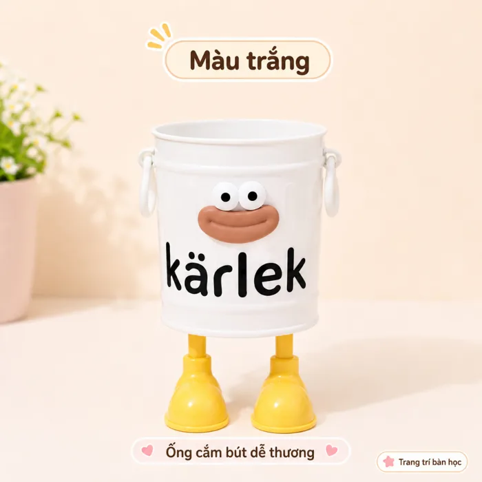 Ống Cắm Bút Dễ Thương Hình Thùng Cartoon | Hộp Đựng Bút Để Bàn Cute Kawaii Trang  Trí Bàn Học Cho Học Sinh Văn Phòng | Shopee Việt Nam