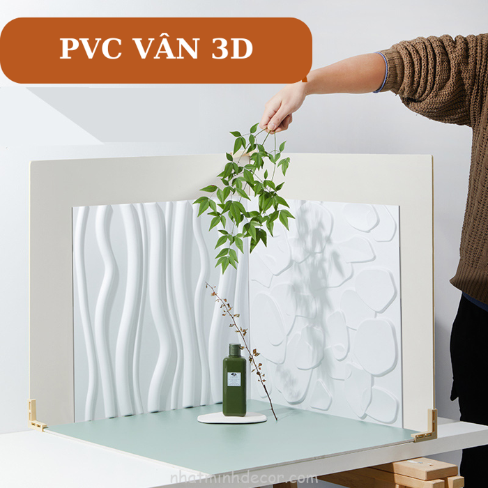 Phông Nền 3D Vân Nổi Kích Thước 50*50cm - Nhật Minh Decor