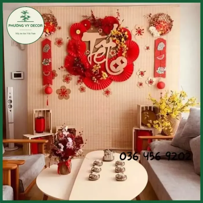 Mành tăm trắng làm phông nền chụp ảnh trang trí trung thu, tết giá rẻ  Phương Vy decor | Lazada Việt Nam