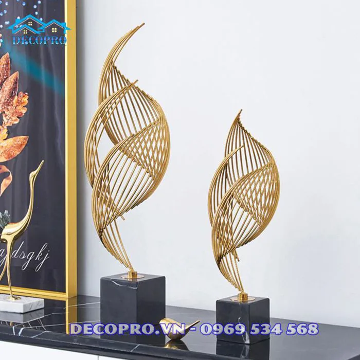 Đồ Decor Phù Điêu Hợp Kim KS035 A6