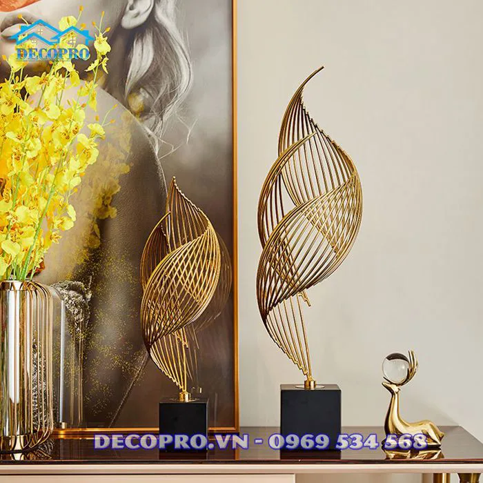 Đồ Decor Phù Điêu Hợp Kim KS035 A6