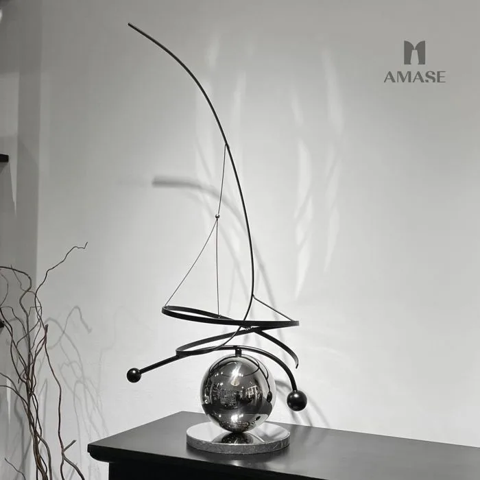Décor trừu tượng kim loại hiện đại – AMASE - Modern and Elegant Decor