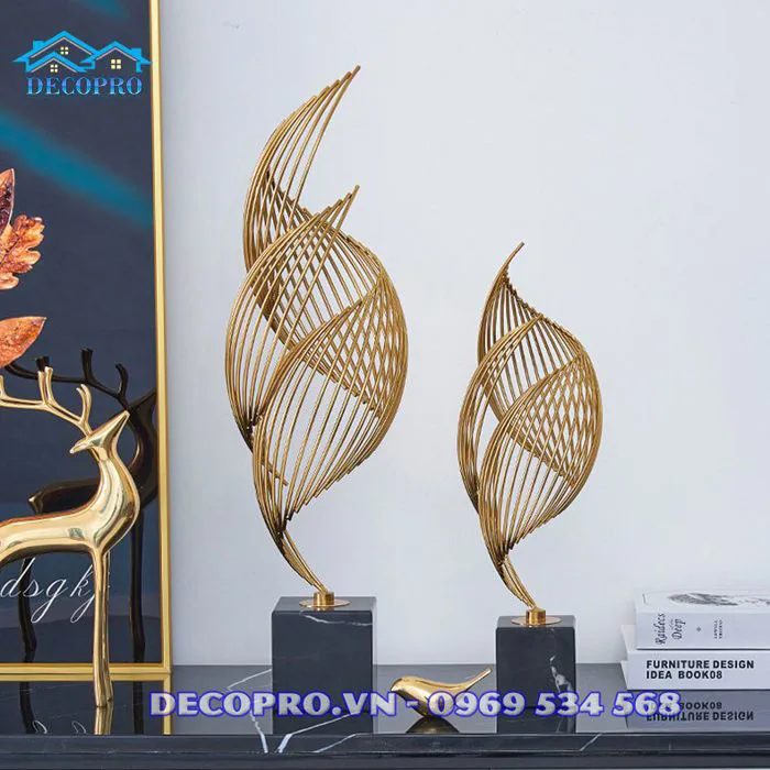 Bán Đồ Decor Hợp Kim Trang Trí Phòng Khách Sang Trọng - Decopro.vn