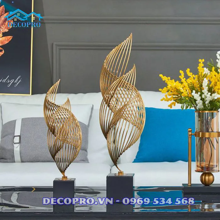 Đồ Decor Phù Điêu Hợp Kim KS035 A6