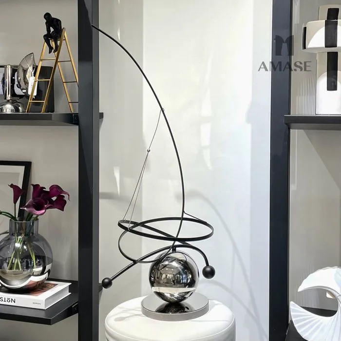 Décor trừu tượng kim loại hiện đại – AMASE - Modern and Elegant Decor