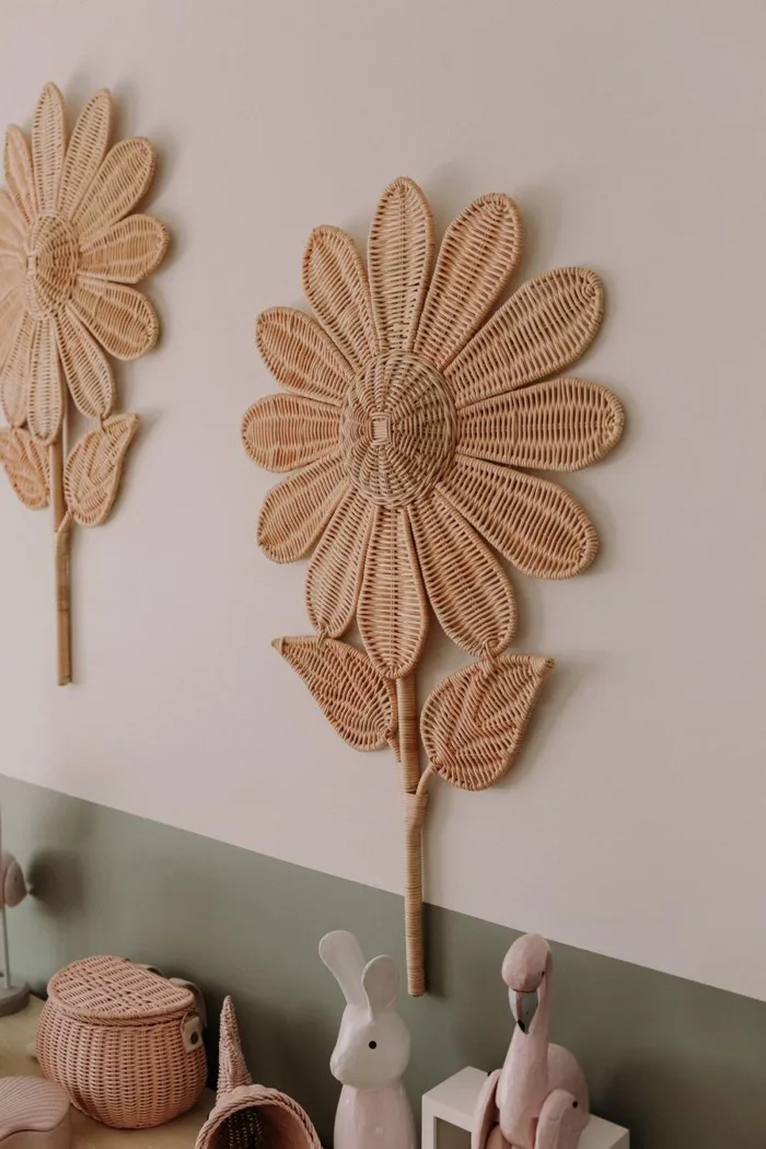 Ý tưởng sáng tạo decor phòng bằng đồ mây tre đan