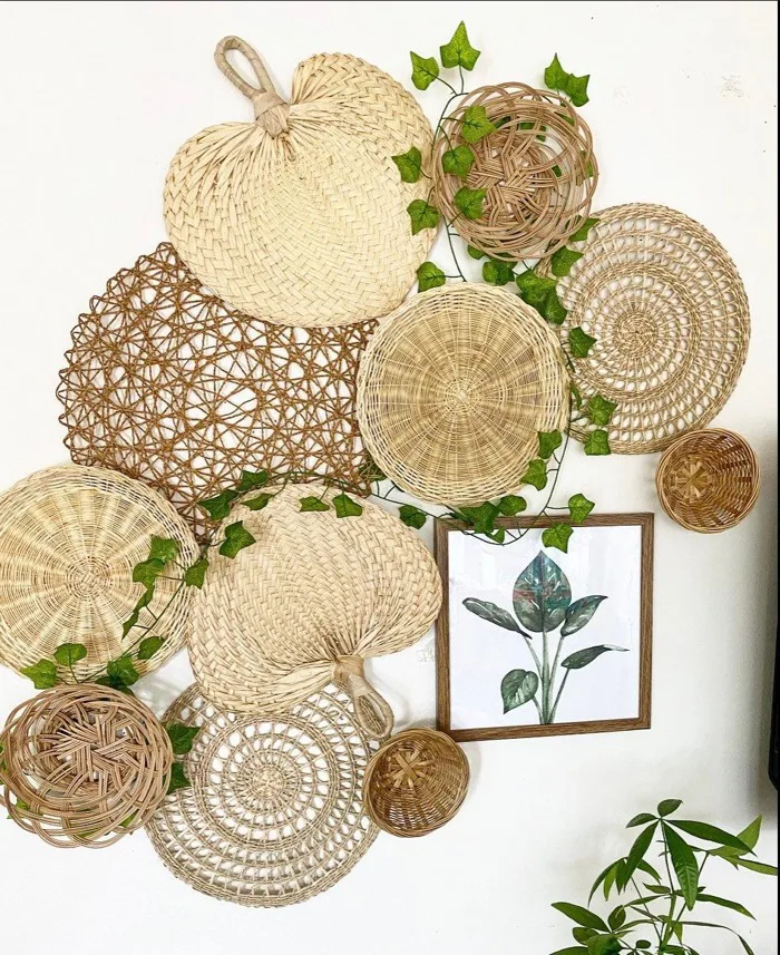 Ý tưởng sáng tạo decor phòng bằng đồ mây tre đan