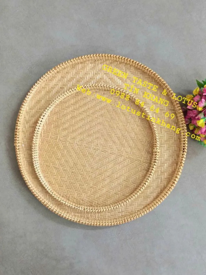 Mẹt Tre Đựng Thực Phẩm, Mẹt Mây Tre đan Thủ Công Mỹ Nghệ, Mẹt Tre Deco  lotustinkhang