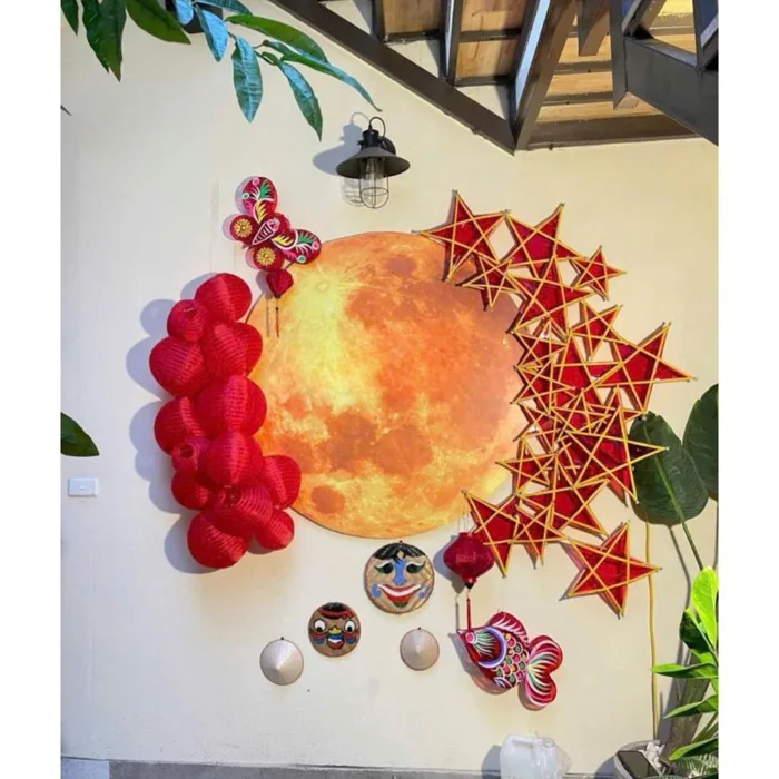 Combo Sét phụ kiện decor quán cafe quán nước Trung Thu Combo Sét phụ kiện decor quán cafe quán nước Trung Thu