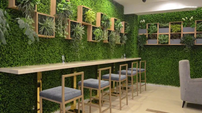 Thảm cỏ trang trí quán cafe tạo cảm giác thoải mái và thư thái - Tổng Kho Vật Liệu Thảm cỏ trang trí quán cafe tạo cảm giác thoải mái và thư thái - Tổng Kho Vật Liệu