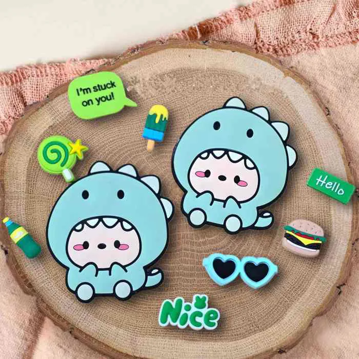 Set Charm Phụ Kiện Trang Trí Nón Bubu Cute - Phụ kiện trang trí