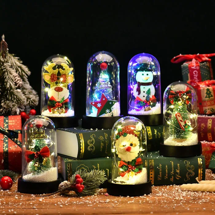 NOEL] Quả Cầu Tuyết Phát Sáng Làm Bằng Nhựa Trang Trí Noel Decor Bàn Làm  Việc Quà Lưu Niệm Người Thương Dịp Giáng Sinh Quả Cầu Tuyết Truyền Thống  Cho Dịp Lễ -