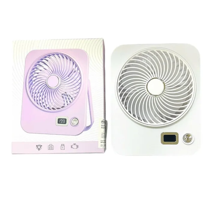 Quạt Để Bàn Mini - Quạt Mini Văn Phòng, Học Tập - Màu Ngẫu Nhiên