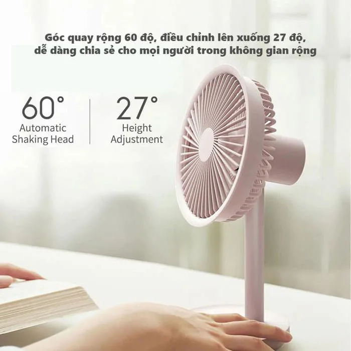 SMLIFE | Top 9 Quạt để Bàn Làm Việc Mini Tại Văn Phòng Tốt, Giá Rẻ