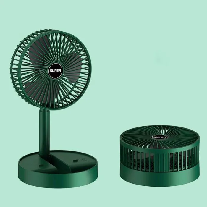 Quạt mini để bàn | SUPERQuạt gấp gọn phù hợp để bàn làm việc văn  phònghọcQuạt sạc tích điệnsiêu bền Công suất 4.5WGió mạnh và cực mát Tùy  chỉnh 3 tốc độ