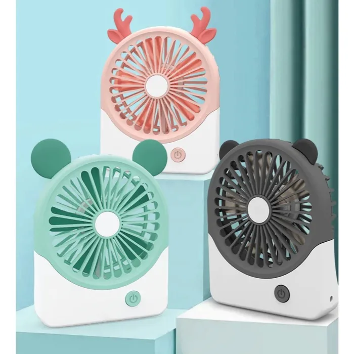 Quạt mini để bàn 5 cánh tai thú. Sale///H - LINH KIỆN LÂM MUSIC