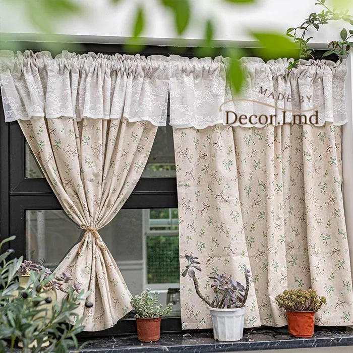 Rèm cửa sổ chống nắng vải hoa be xám treo phòng khách, rèm dán tường cửa sổ  phòng ngủ, màn treo cửa đẹp giá rẻ | Shopee Việt Nam