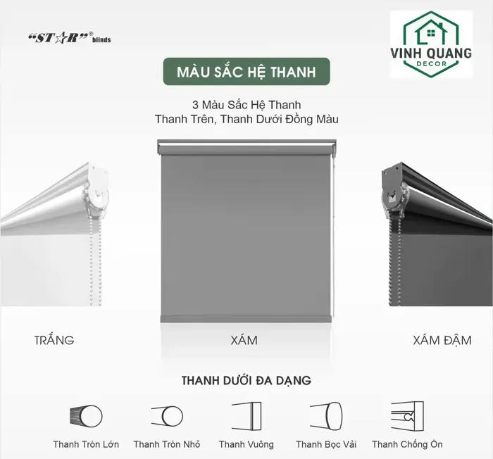 rèm cửa văn phòng Bình Dương